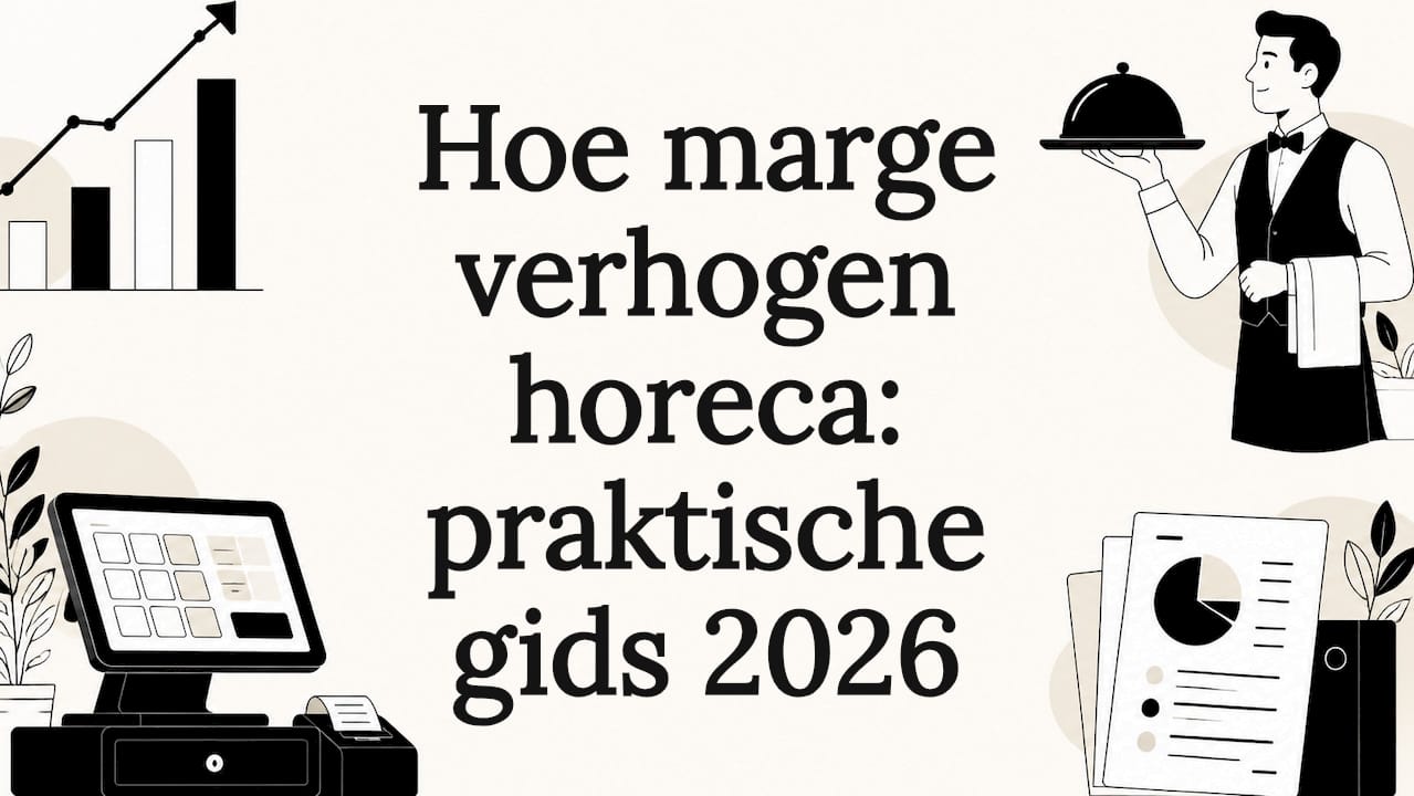 Sfeervolle illustratie met een knipoog naar de horeca