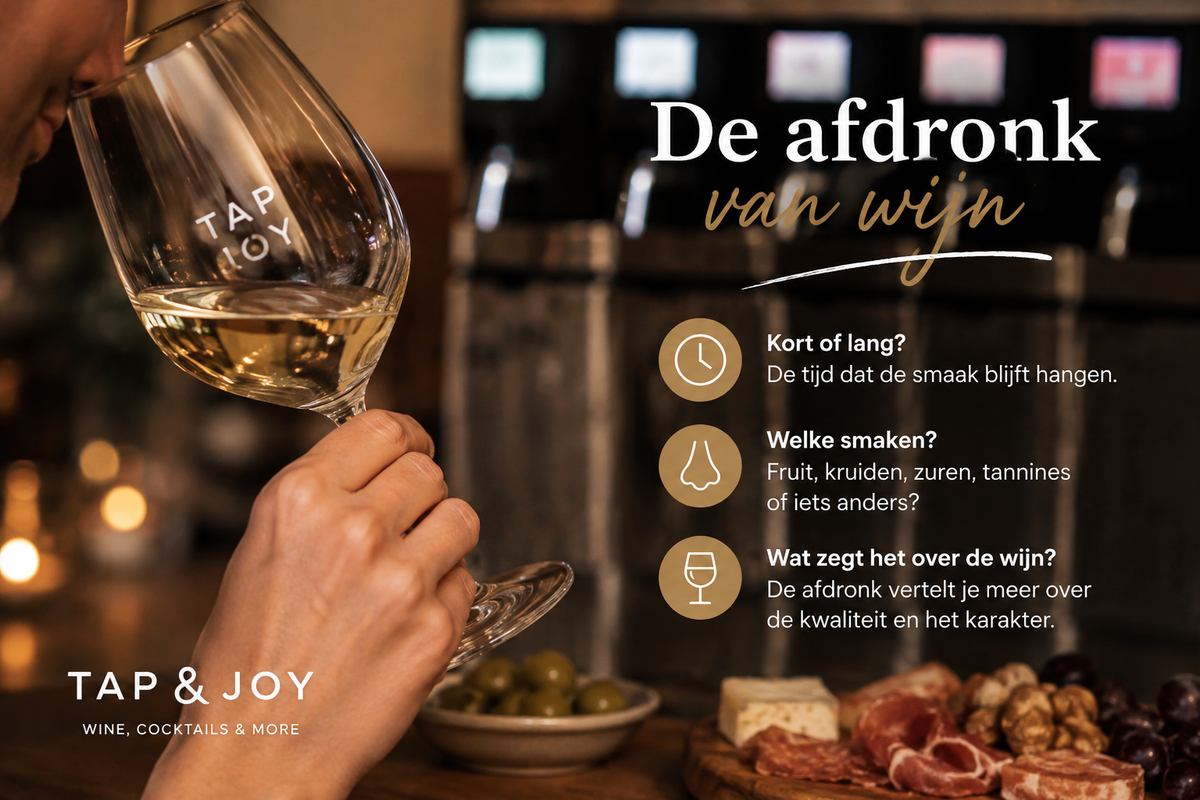 Wat is de afdronk van wijn? Zo herken en proef je hem”